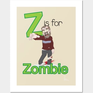 Z is for Zombie Posters and Art